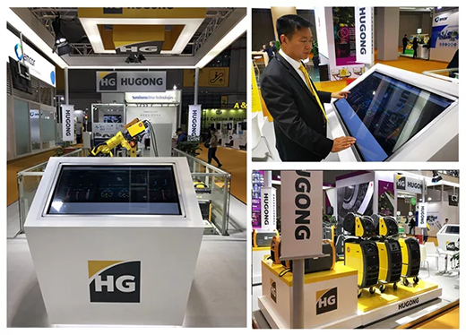 进博会首日BBIN宝盈集团意大利CEA展位展品智能焊接与切割云系统