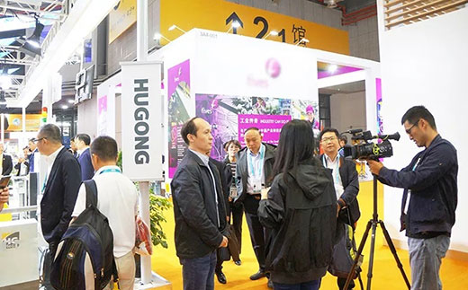 江苏常州卫视拍摄BBIN宝盈集团意大利CEA展位